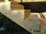 TimberSIL stair stringer
