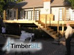 TimberSIL Glass Wood Deck